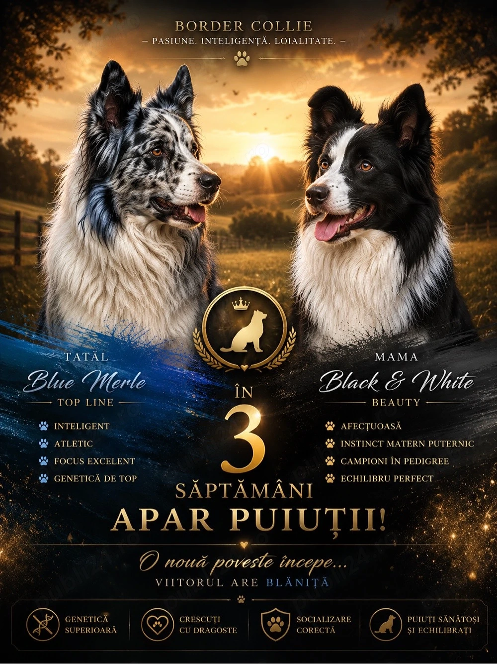 Border Collie deosebiti 