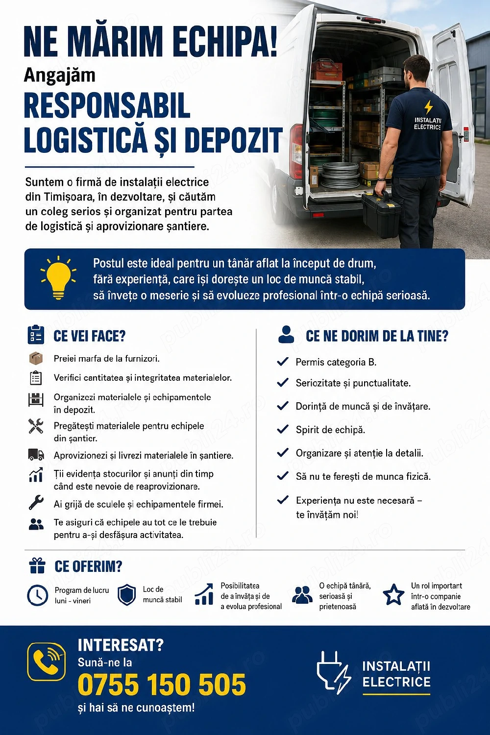 Esti tanar, organizat si ai permis de conducere?