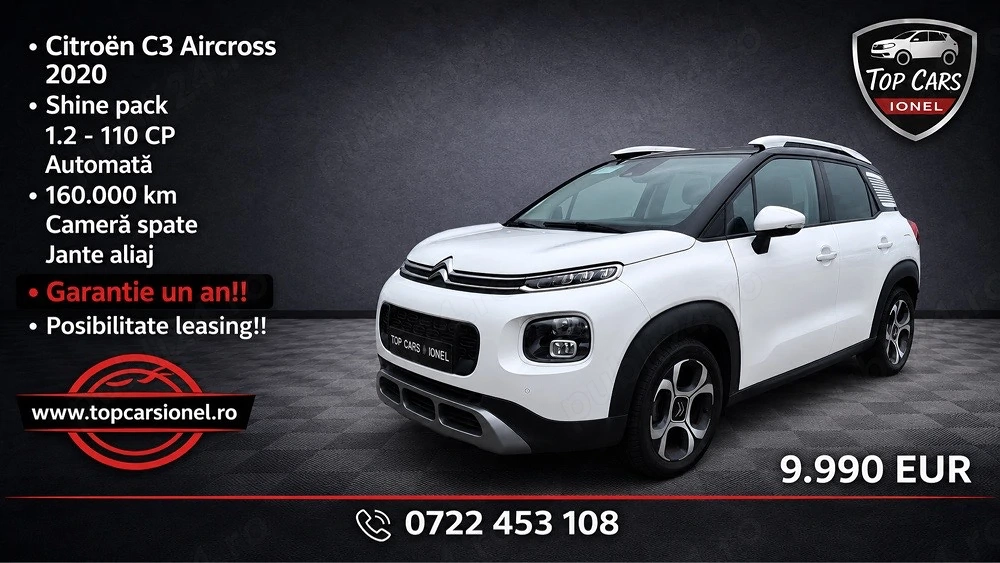 Citroen C3 Aircross Automat 2020