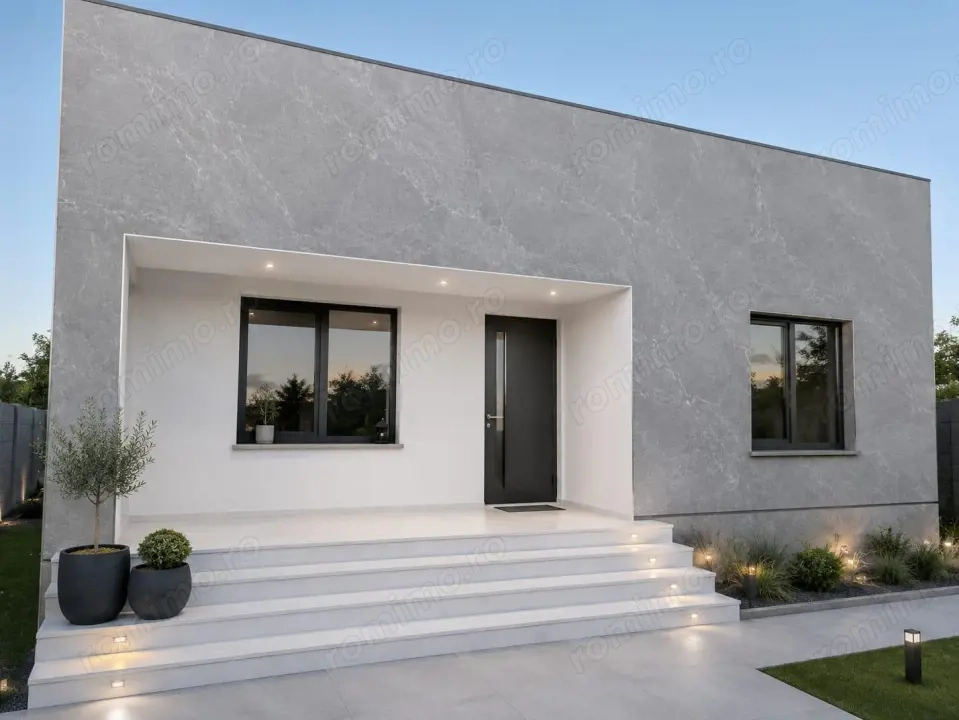 Casa noua pe parter, 107.80 mp, incalzire in pardoseala, zona Braniste
