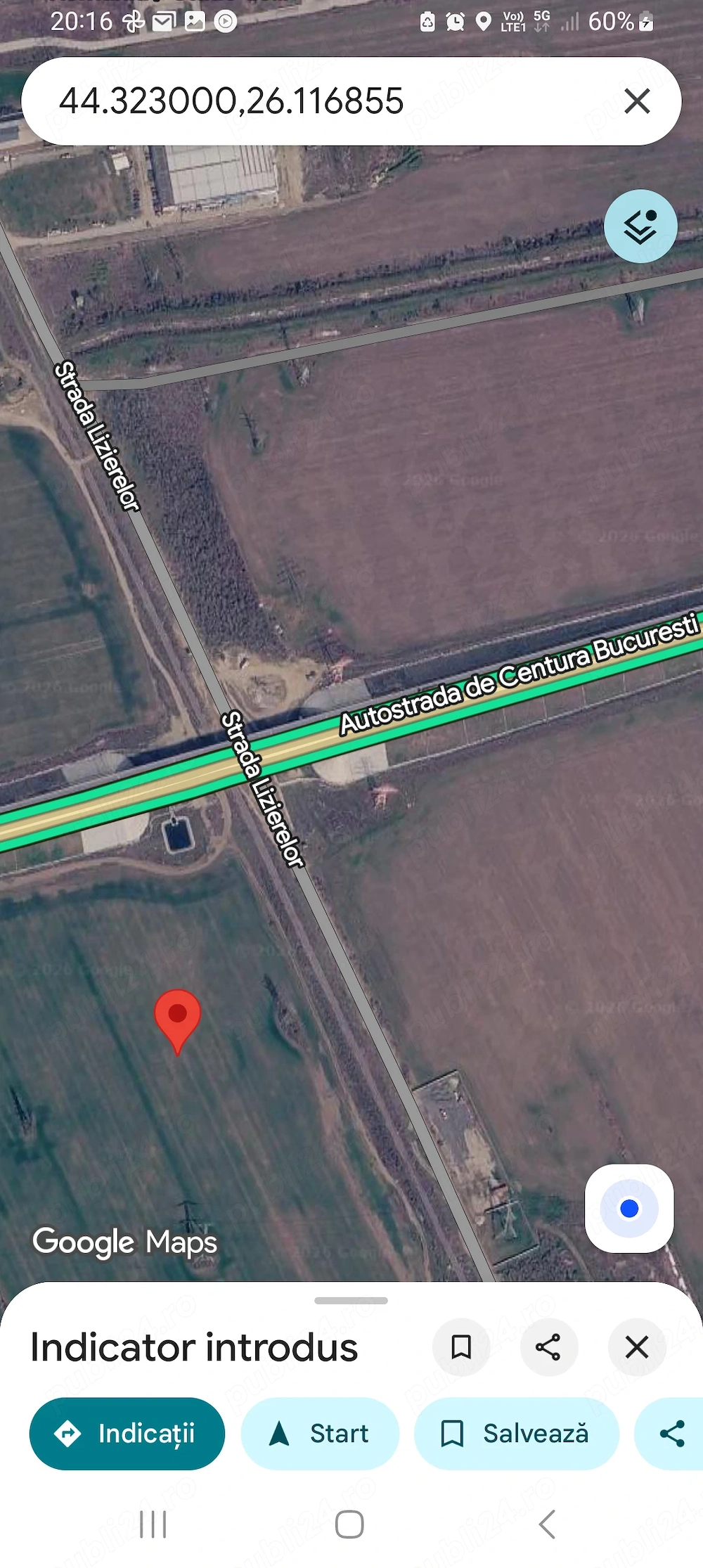 Teren extravilan Autostrada A0