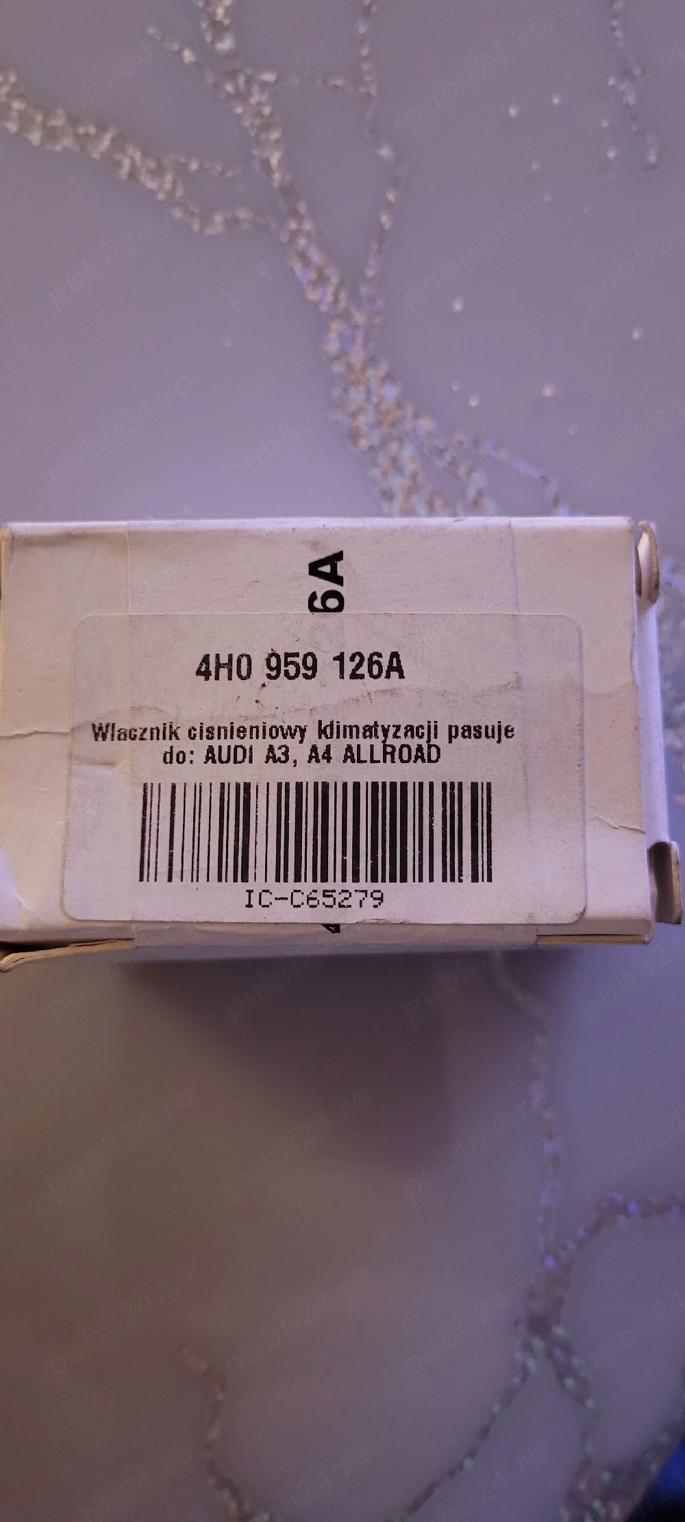 Senzor presiune AC original VW Audi 4H0959126C / 4H0959126A – NOU OEM
