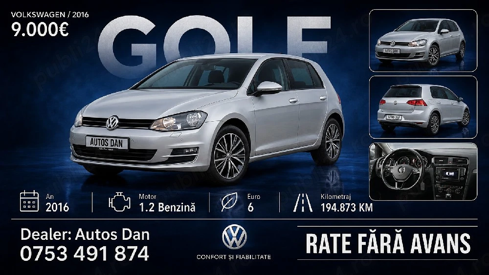 Golf 7-2016-1.2 benzină-ALLSTAR