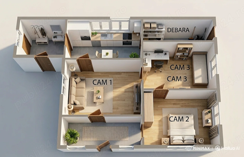 Teren si casa in loc. HANU ANCUTEI, jud. NEAMT
