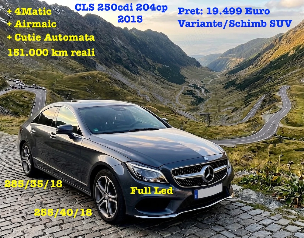 Mercedes CLS 250cdi 2015 4Matic+Airmatic   Variante SUV