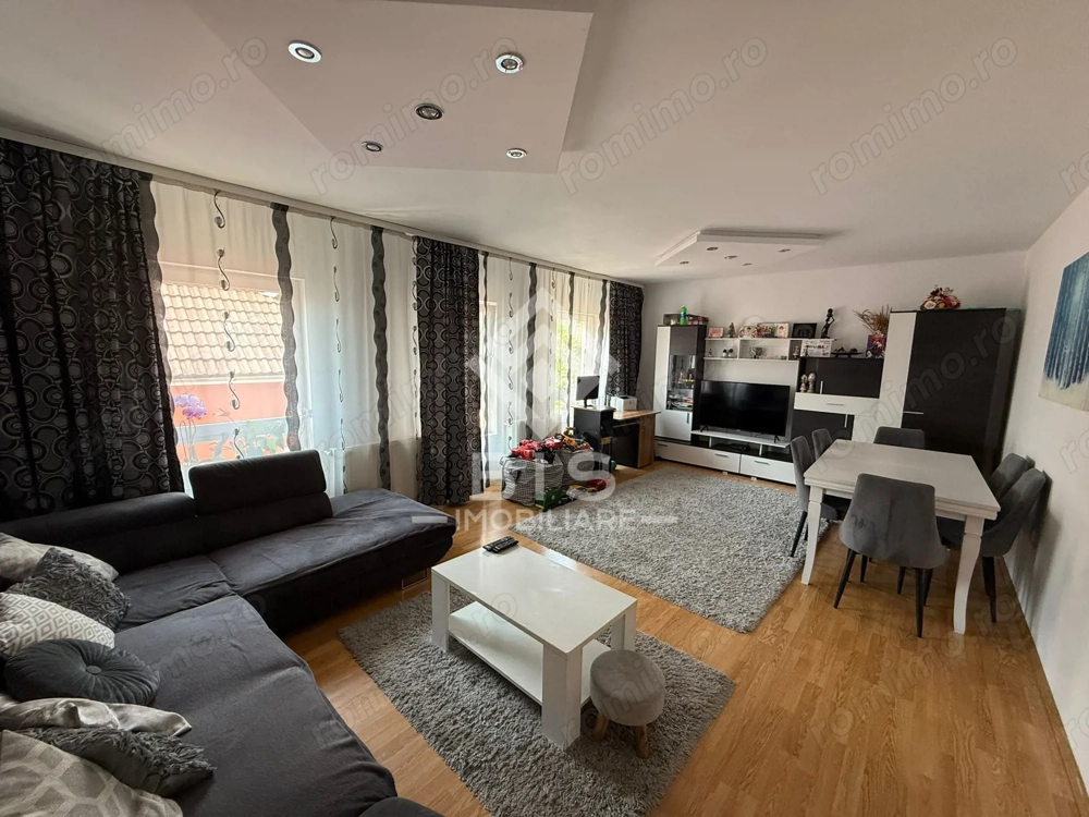 Apartament spațios cu 4 camere, 99 mp utili – George Enescu, Bistrița