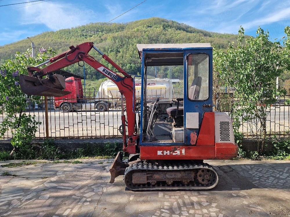 miniexcavator Kubota 