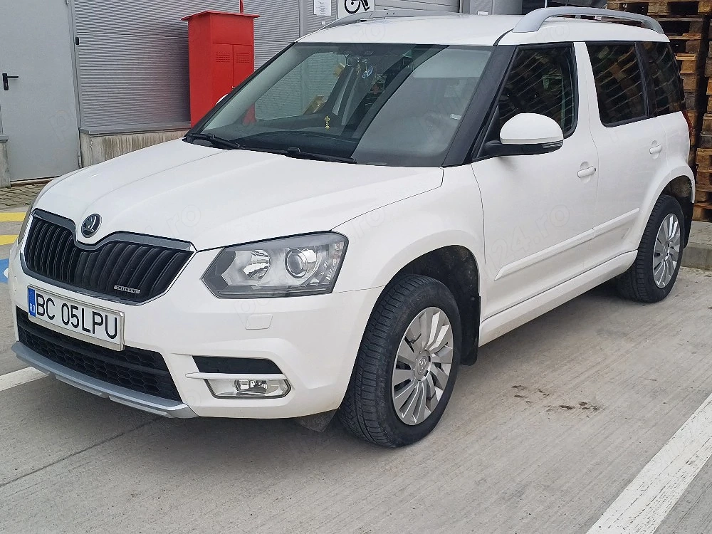 Vand Skoda Yeti. 2014. motorina. 1.6.