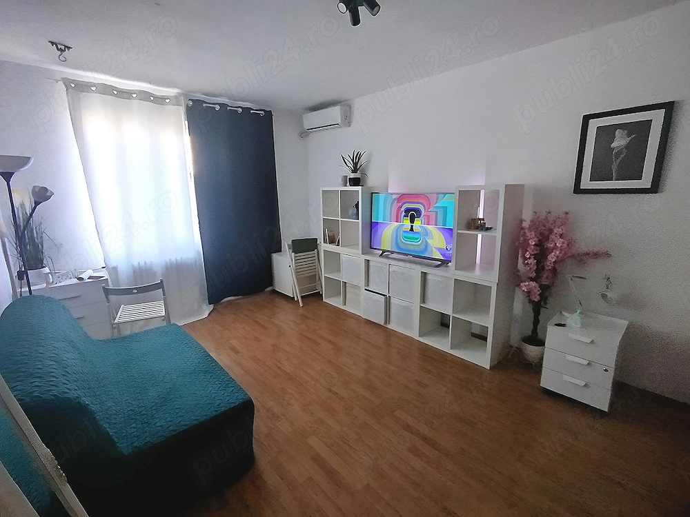 Garsoniera de închiriat mega Mall Iancului 32 mp et 9 10