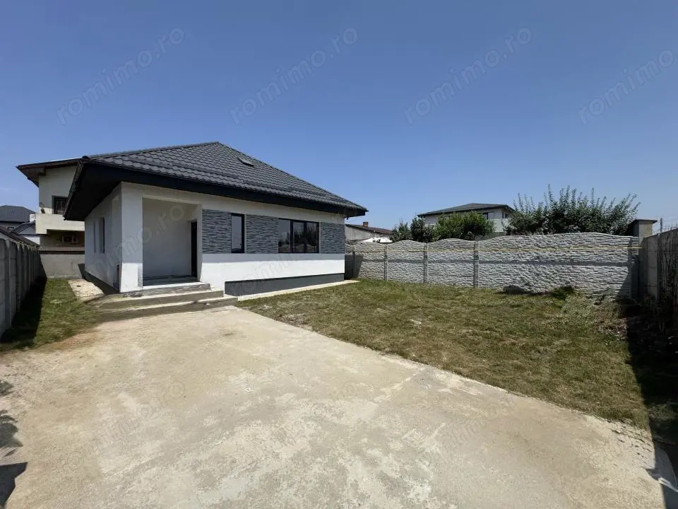 Casă Parter Pantelimon | Încălzire Pardoseală | Teren 290mp | 135k Alb sau Cheie