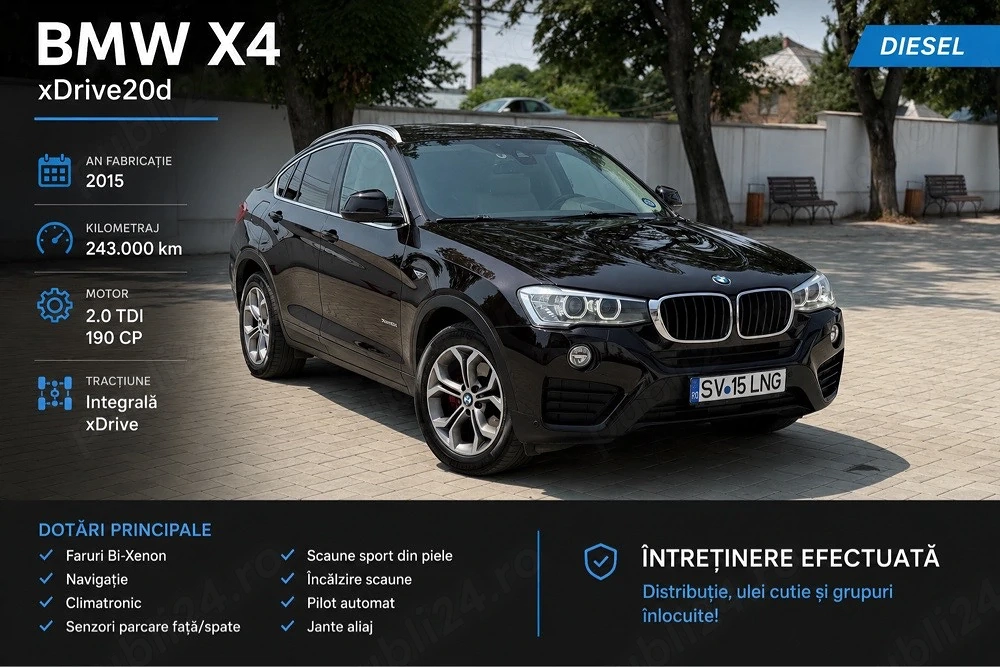 Bmw X4 Xdrive Xline 2.0D