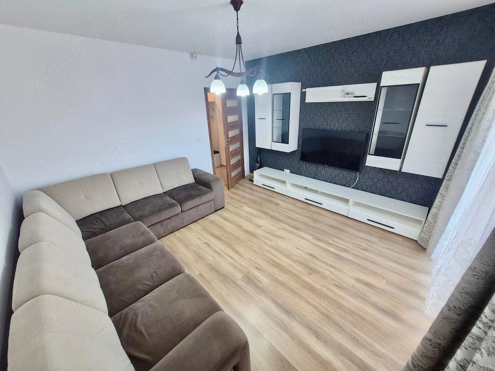 2 Cam-Nou-Unitatea Militara-Mobilat-Balcon-1 loc Parcare-55MP-112.000 Euro! Negociabil