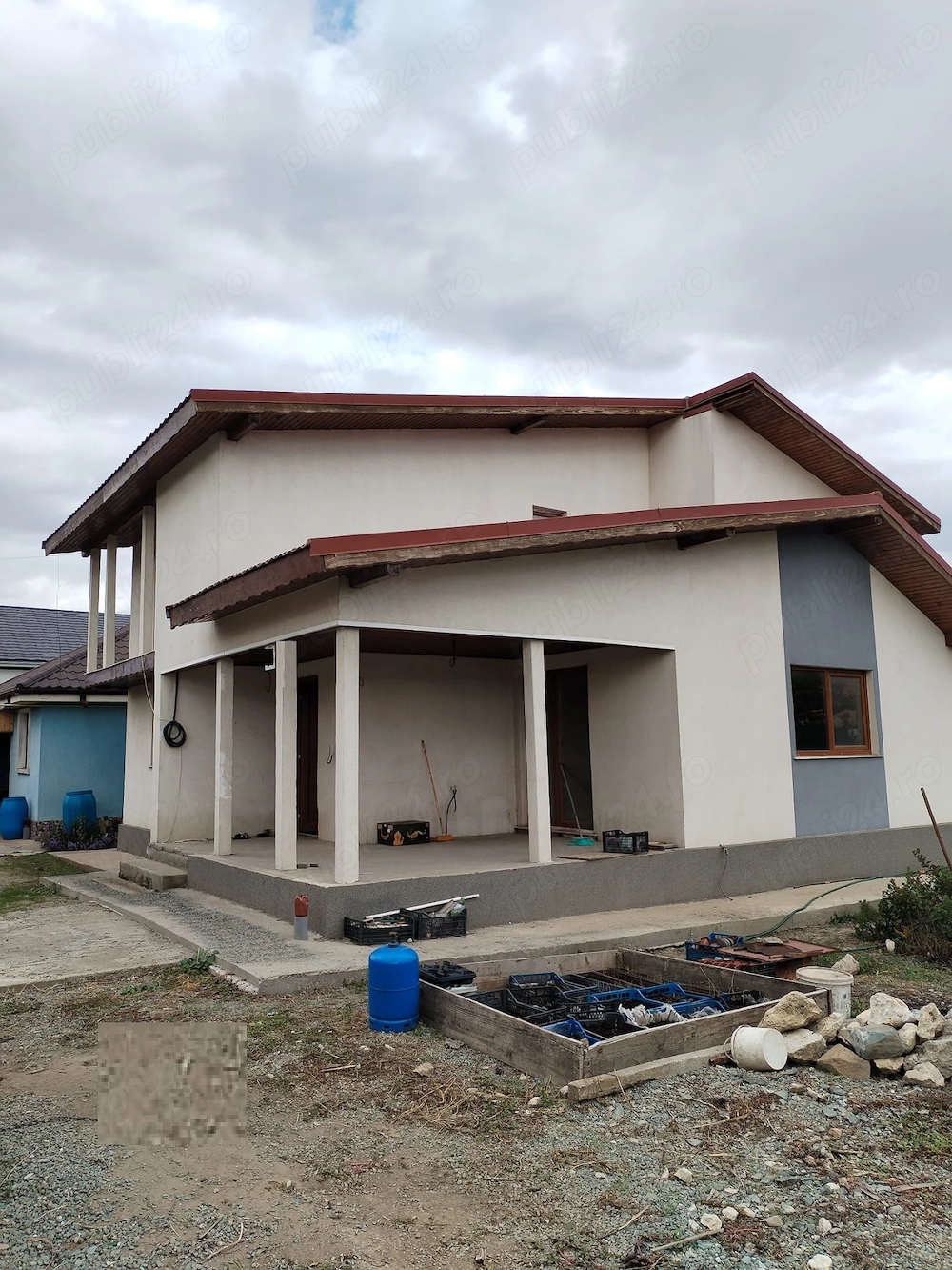 Lumina-Casa noua 4 camere 3 bai  teren 590 mp