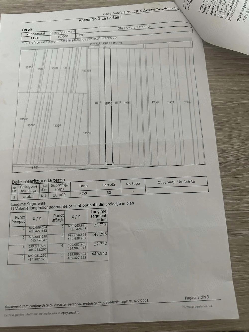 Teren extravilan Matca,zona Agrimat.