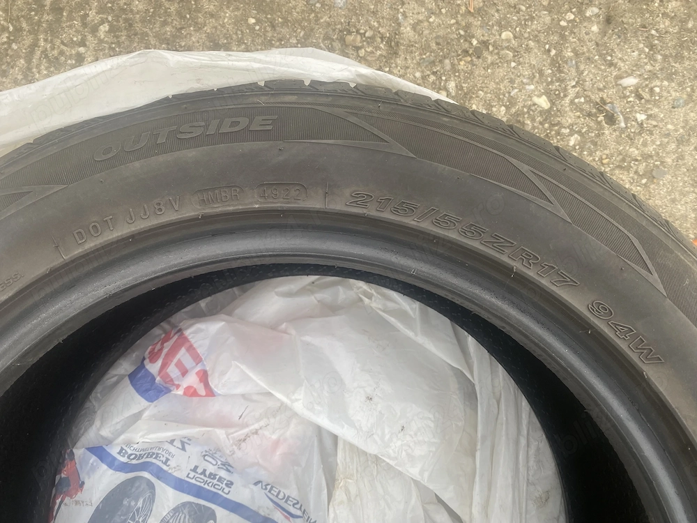 anvelope vara 215 / 55 / R17 folosite
