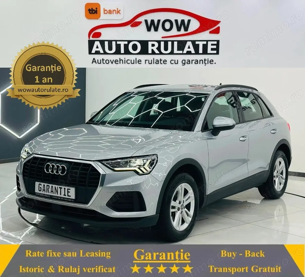 AUDI Q3 2019 1.5i E6 Garantie 12 Luni Rate Avans 0 Doar Cu Buletinul