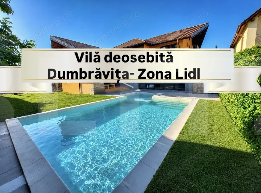    Vilă deosebită cu piscină, Dumbrăvița(Zona Lidl)