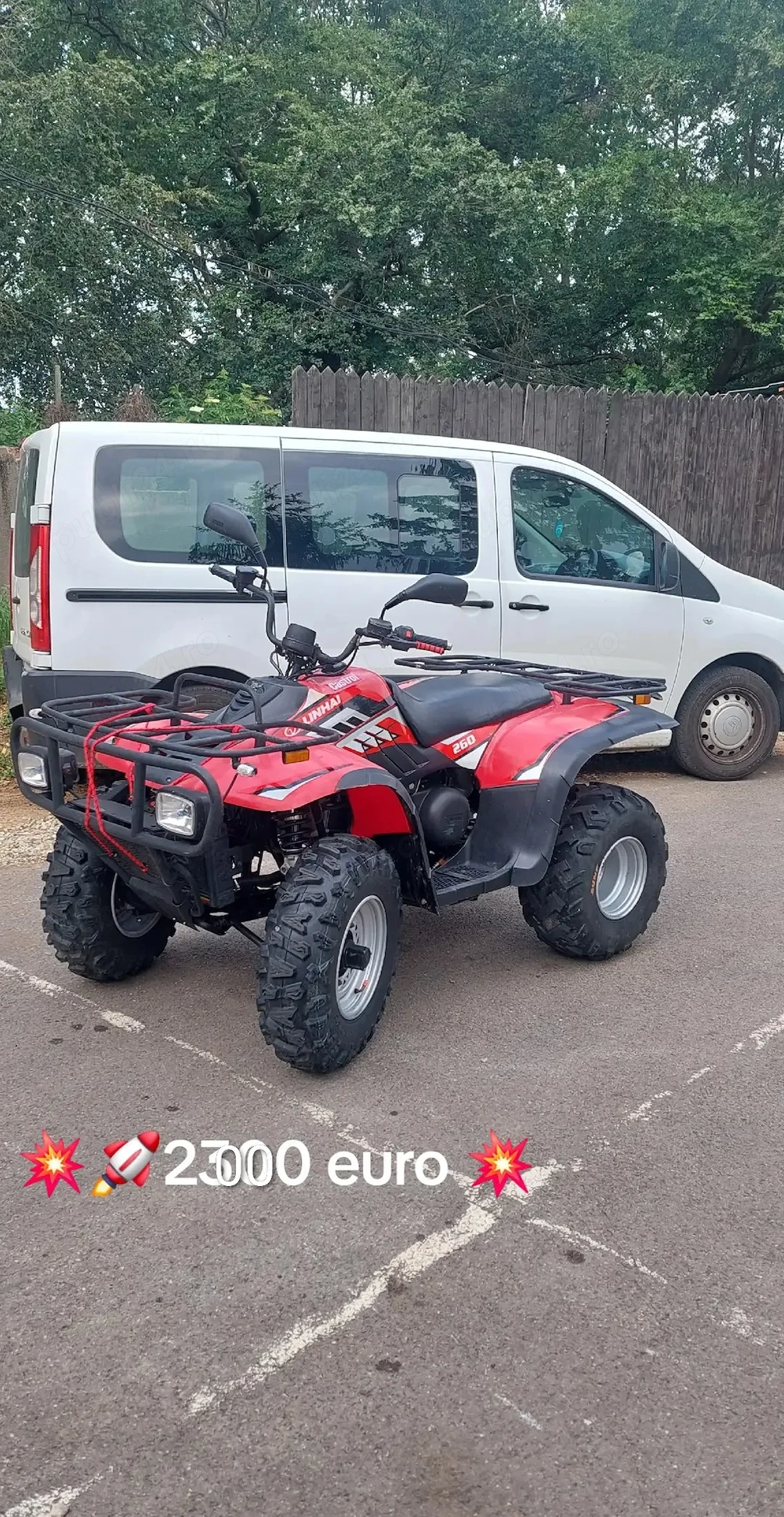 Atv linhai 300 cc 2x4