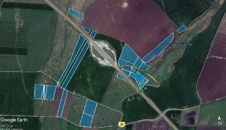 350.000 mp teren intravilan în Giarmata | Vânzare integrală sau parcelat