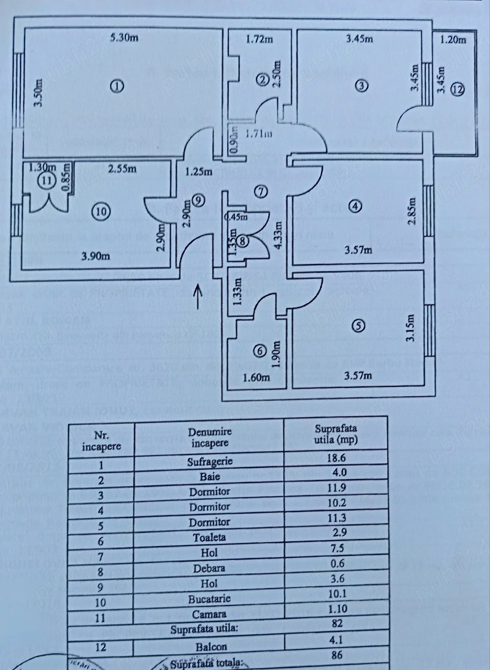 apartament 4 camere