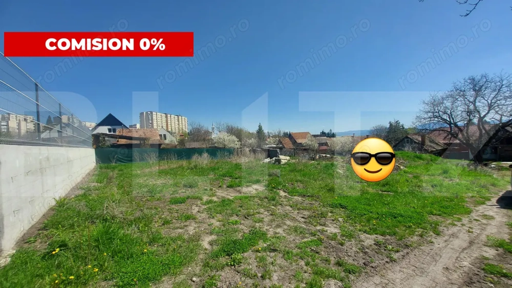 Teren 650 mp - semicentral Sfântu Gheorghe | Panorama I Zona linistita