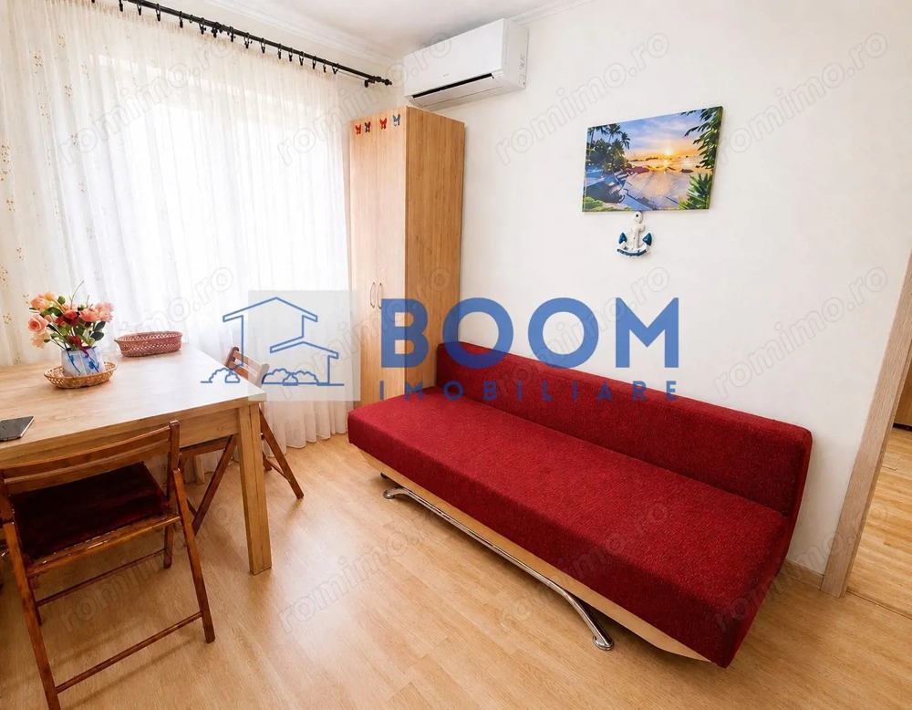 Studio | Etaj 1 | Bloc anvelopat | Gigacalorimetru | Mobilat si Utilat