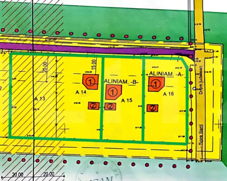 Teren intravilan 1558 mp cu PUZ – zona Szalomer