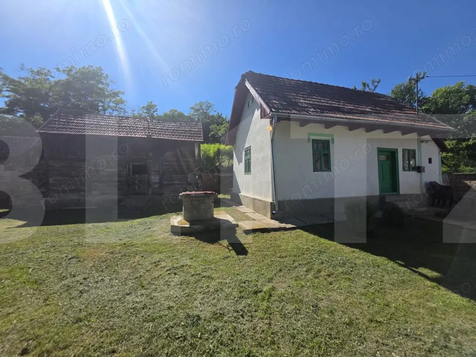Casa traditionala din lemn in satul Zoltan