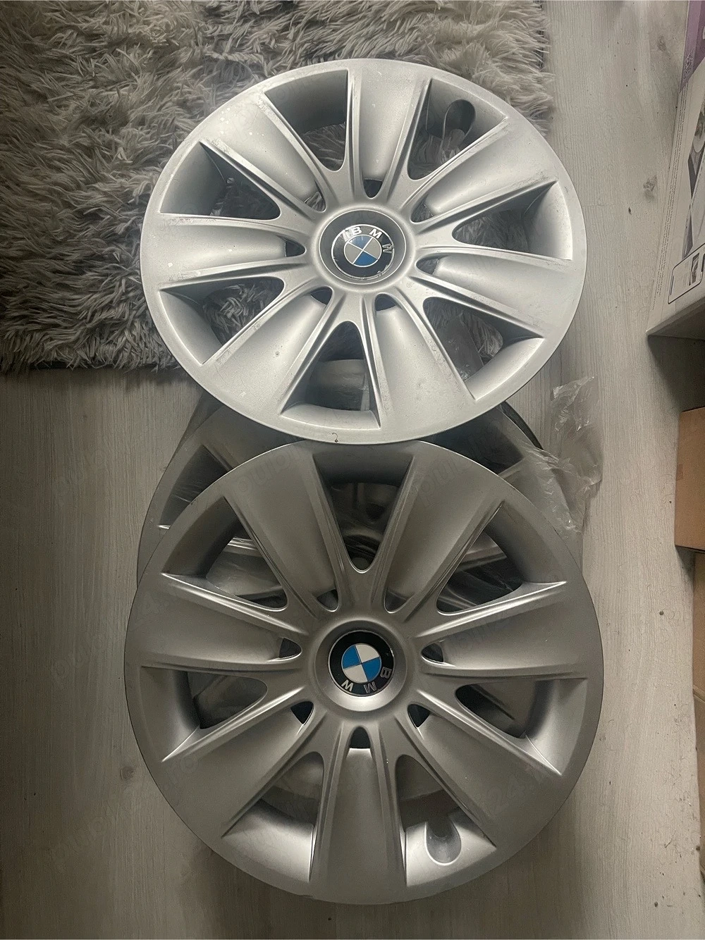 Set capace BMW pentru jante tabla 16 adanci, originale BMW  