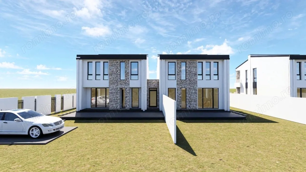 Duplex Premium în Mosnita Noua | 118 mp utili | 4 Camere | 3 Bai | AC