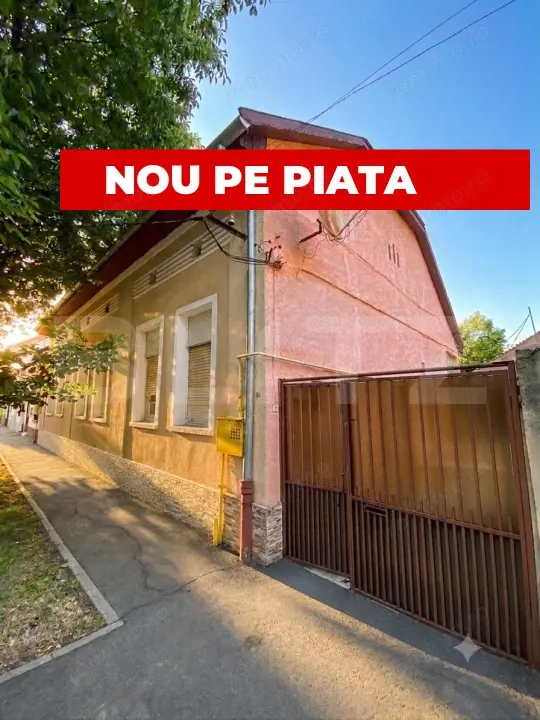 Casa individuala 7 camere, 220 mp utili, teren 1.126 mp, zona Iosefin