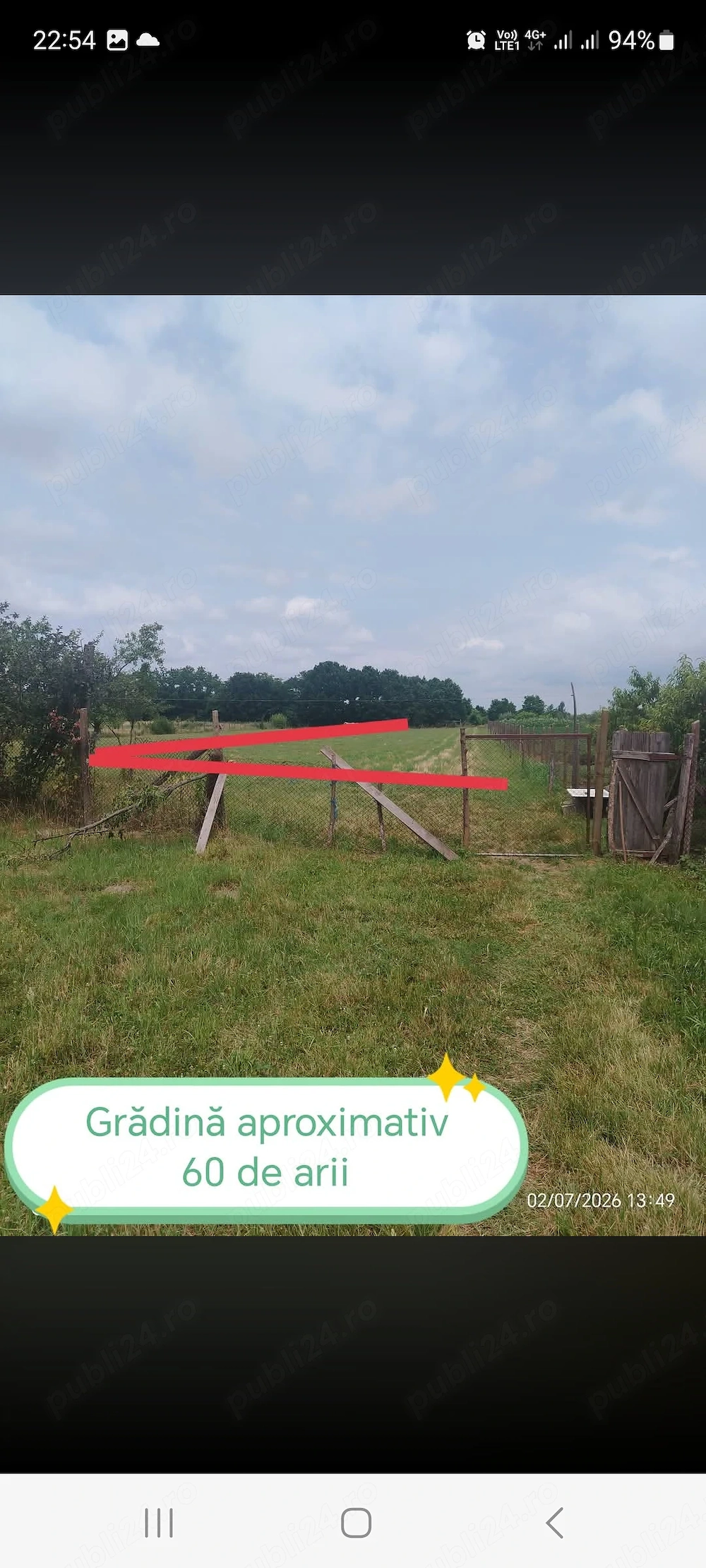 Vind casa la sat
