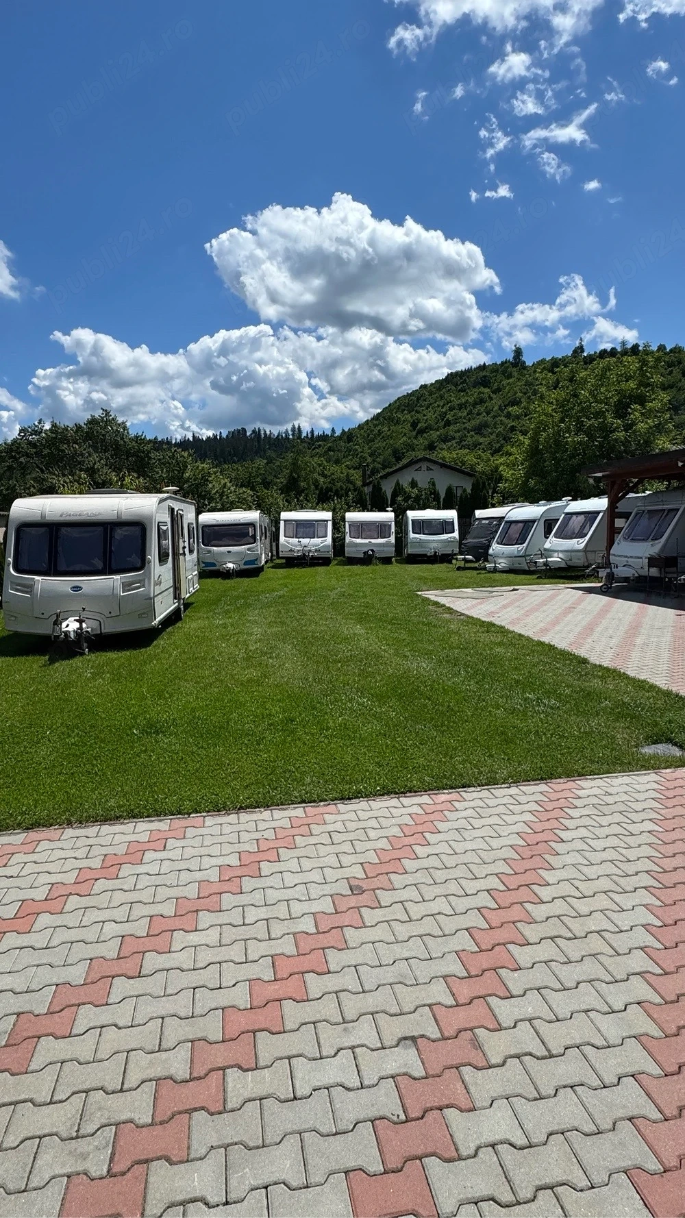 Rulote  inmatriculate si pentru punct fix 