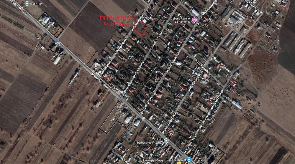 Vand teren intravilan 2077 mp Focsanei Buzau