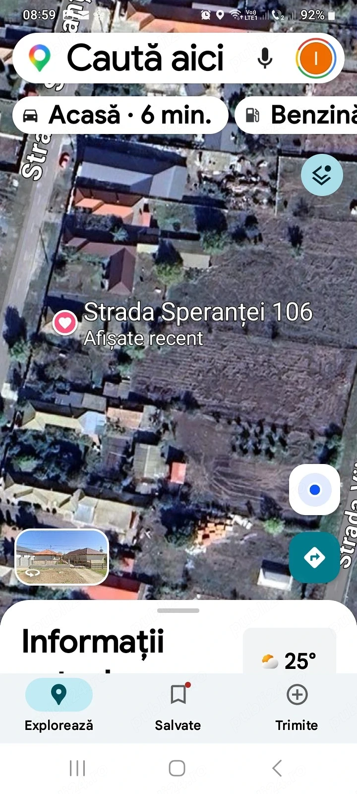 Casa cu teren de vanzare
