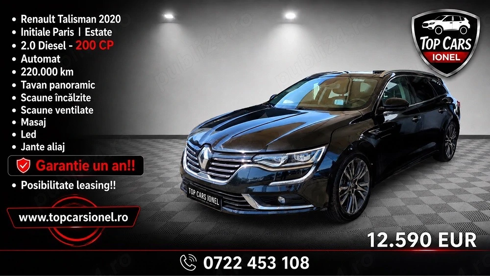 Renault Talisman Initiale Paris 2020 Automat