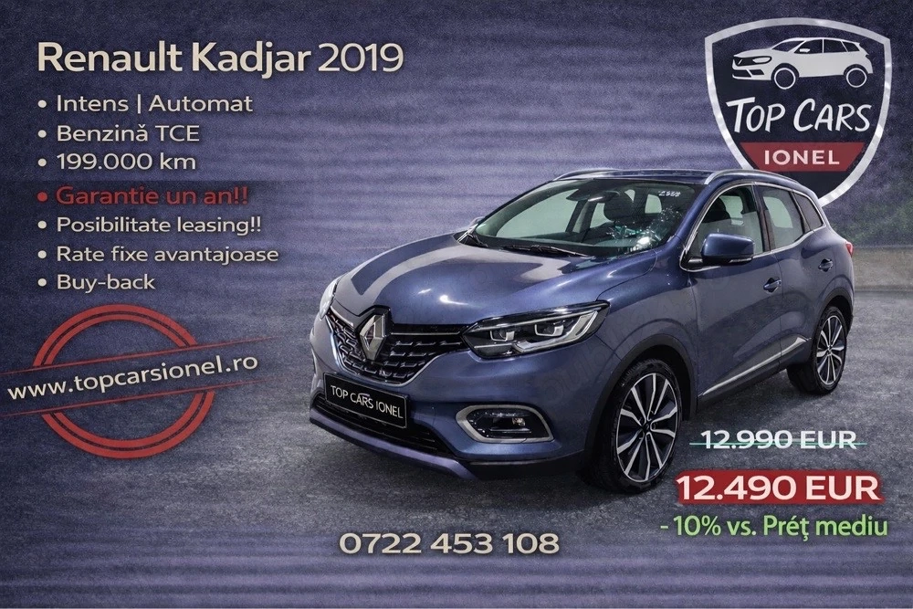 Renault Kadjar Intens 2019 Automat