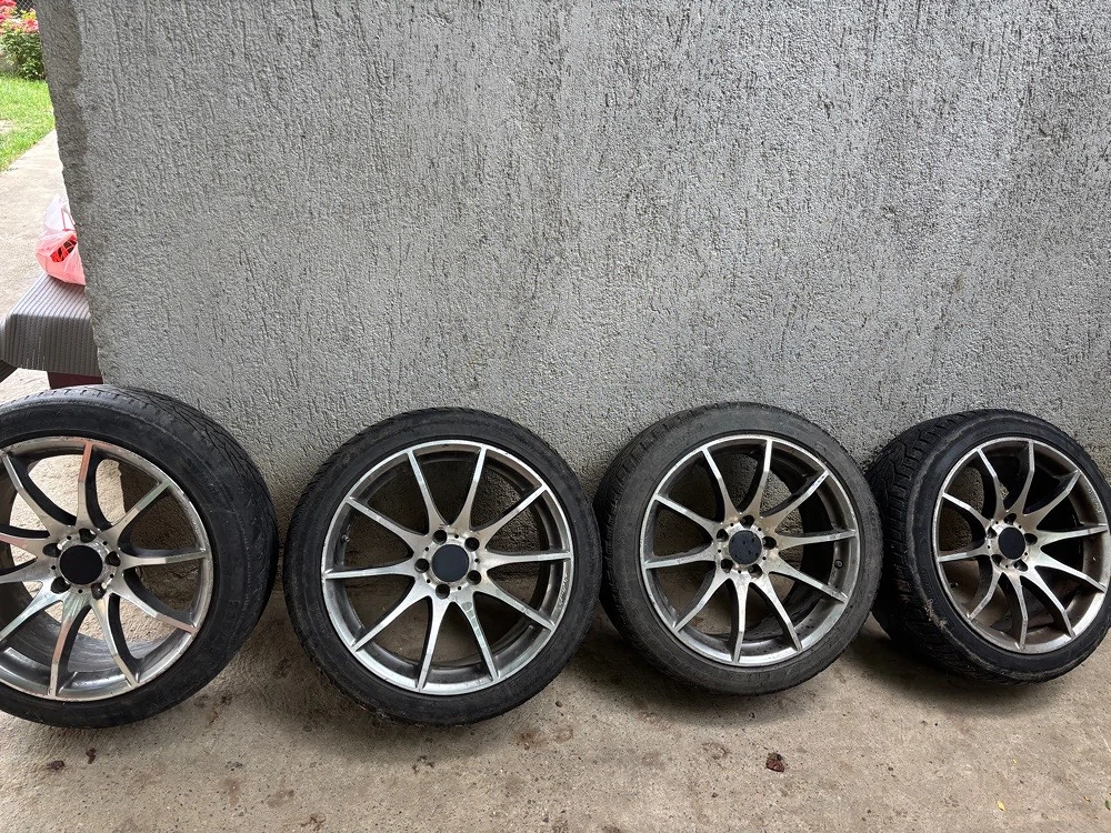 Vând set jante Tomason R18 + anvelope 225/45 R18