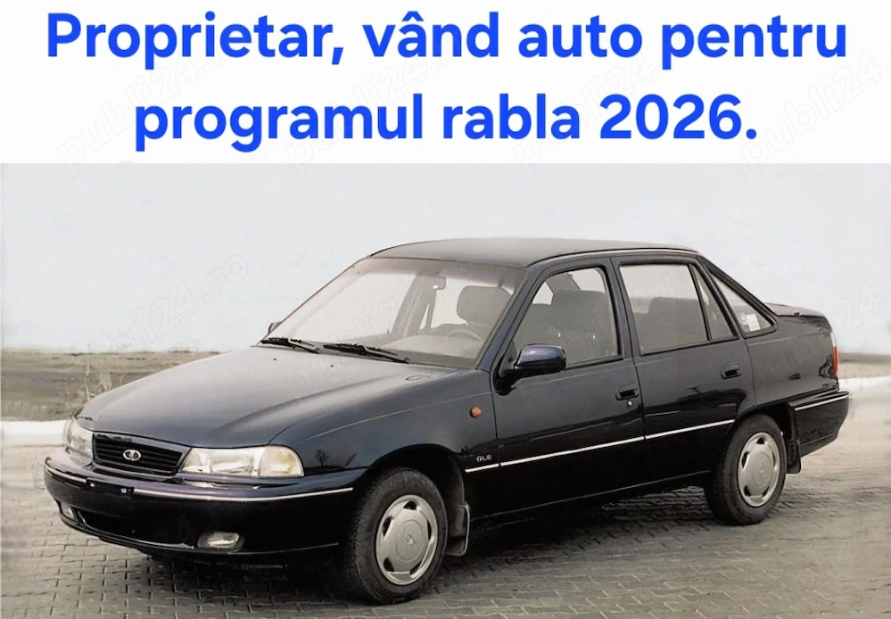 Vand Auto pentru RABLA 2026