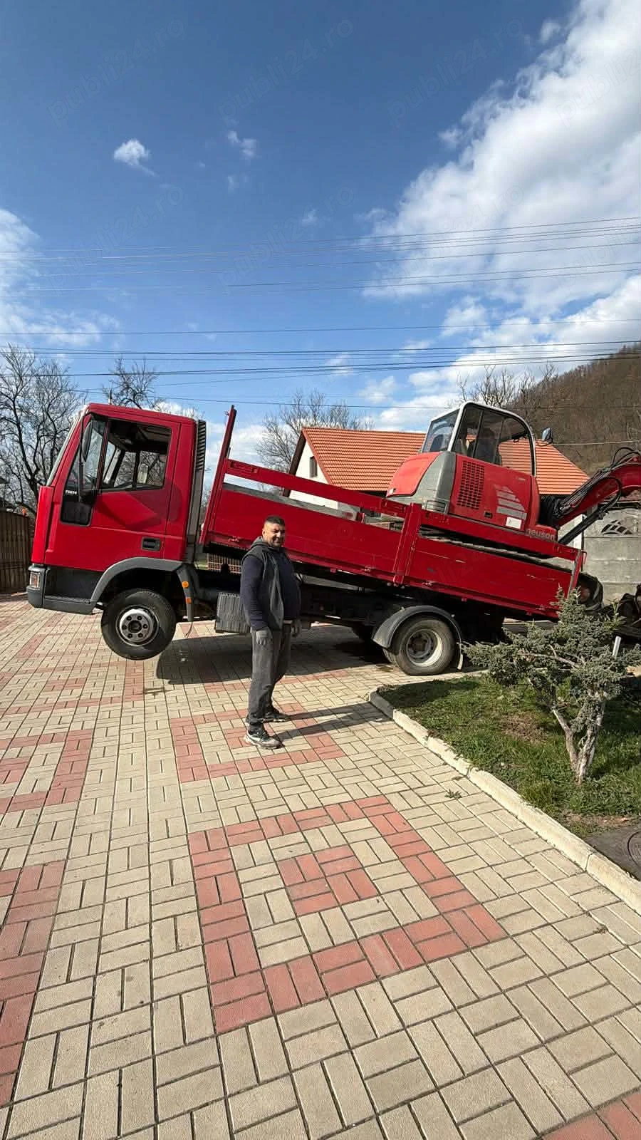 Vând, bascula 7.5 t Iveco
