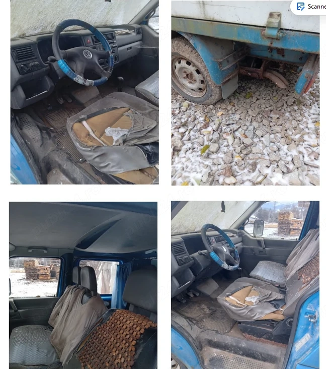 Vând autoutilitară nefuncțională
