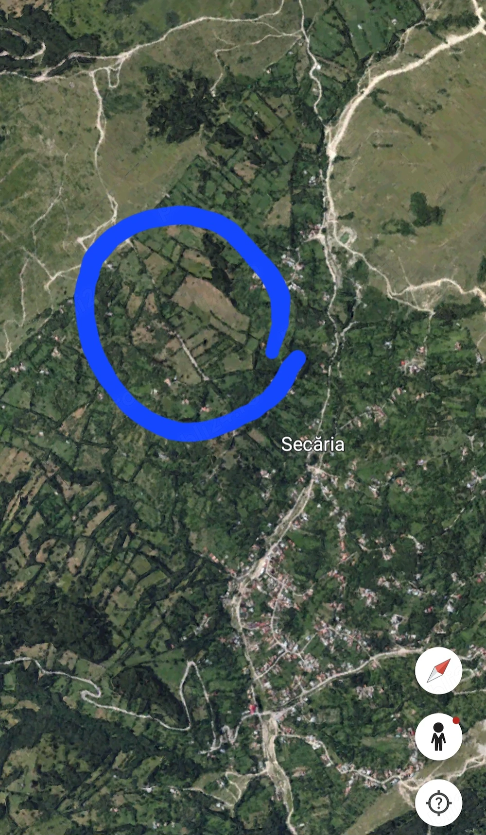 Vând teren în Secaria,Prahova