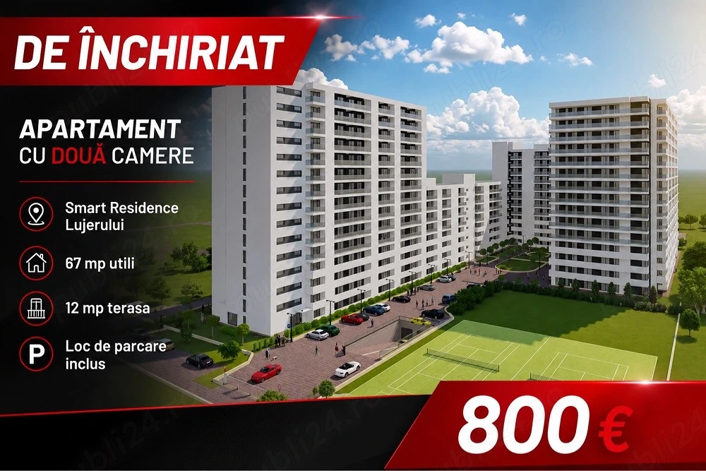 apartament 2 camere Smart Lujerului loc parcare inclus