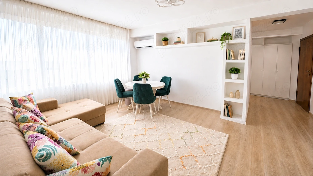 Apartament 2 camere, 51 mp, mobilat complet, 2017 - Obcini Sfântu Ilie