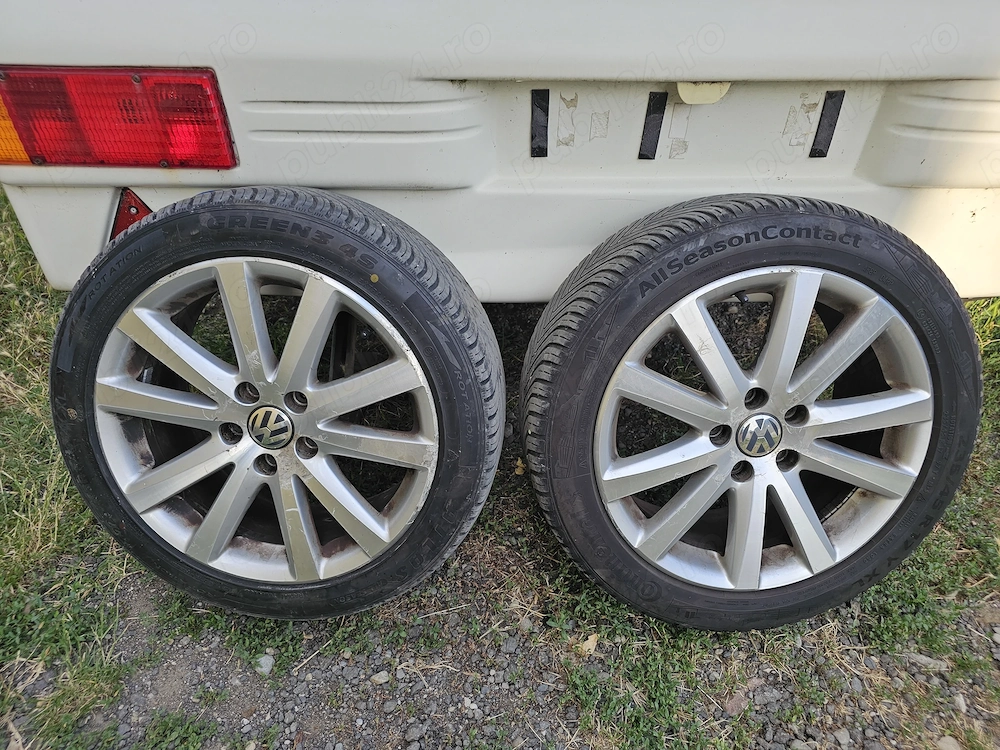 Vand doua jante din aliaj de VW pe 17"