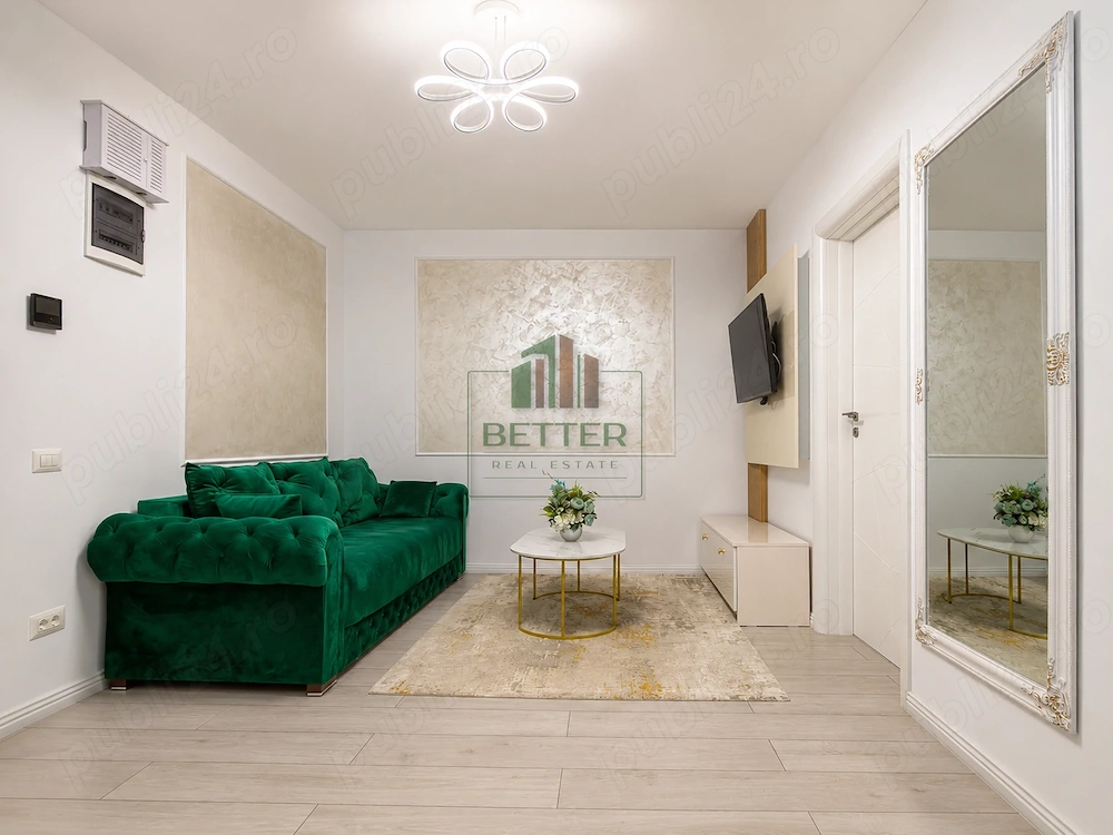 Apartament 3 camere, mobilat și utilat   Popești-Leordeni