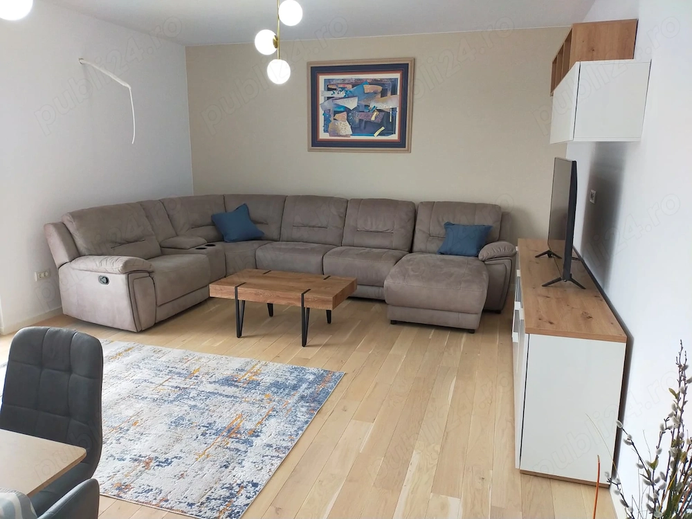 Inchiriez apart 2camere bloc nou - central 