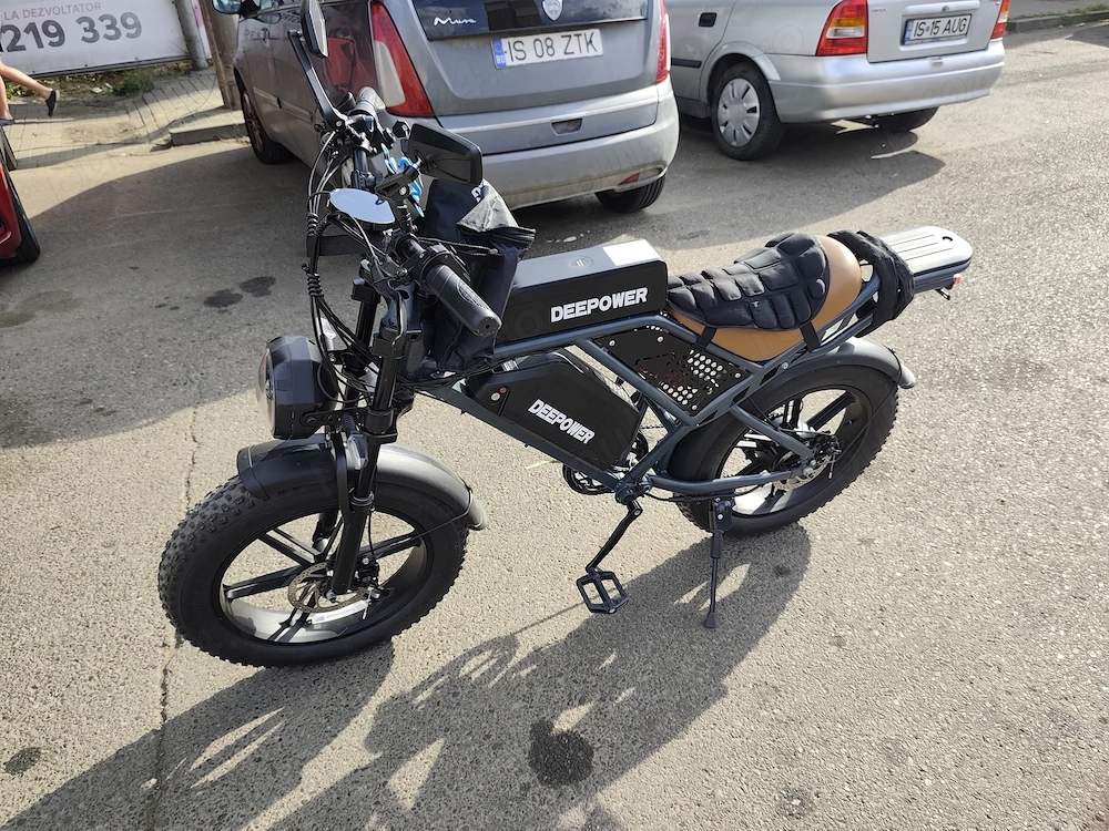 Vând bicicleta electrica deepower qs7 48v 60ah 