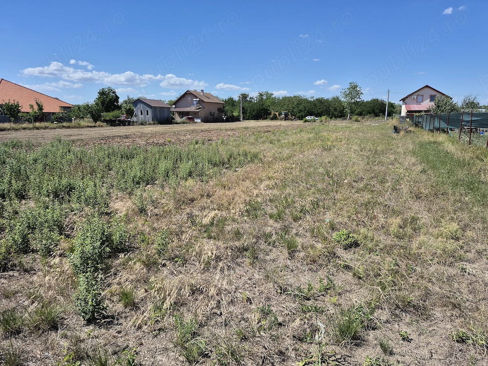 Proprietar, vând teren intravilan în Parța, aproape de Timișoara, fără comision.