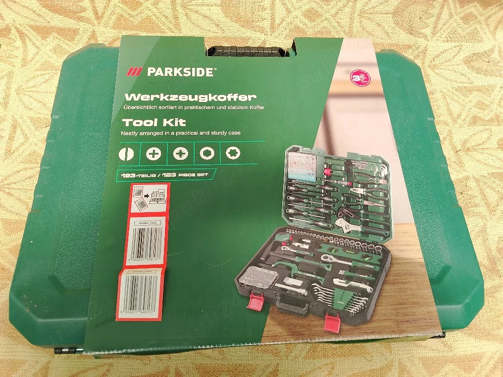 Trusa complexa scule Parkside noua 